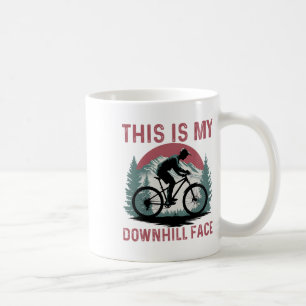 Caneca De Café Montanha Divertida Bicicleta Mountain Bike Ciclism