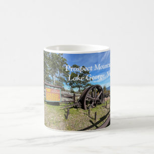 Caneca De Café Montanha Prospectiva no Lago George New York