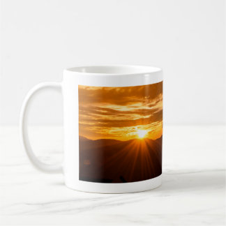 Caneca De Café Montanha Sunrise Mug