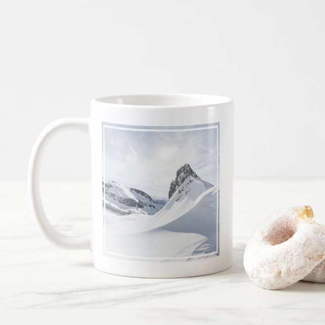 Caneca De Café Montanhas | Achensee Zillertal, Áustria (Com Donut)