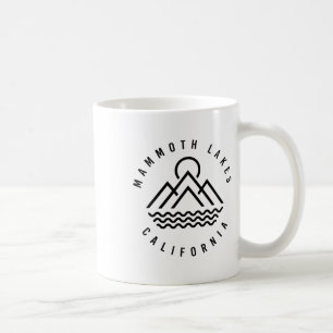Caneca De Café Montanhas Mammoth Lakes Califórnia Caminhadas Ao A