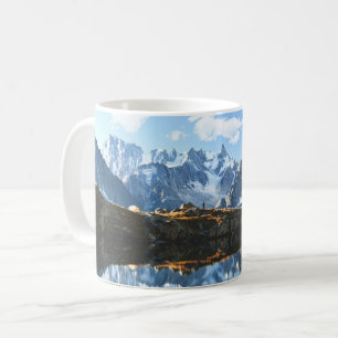 Caneca De Café Montanhas   Mont Blanc Massif, França