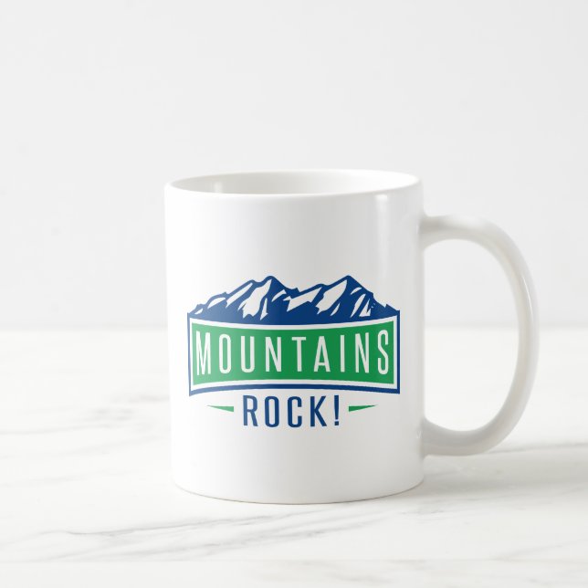 Caneca De Café Montanhas Rock (Direita)