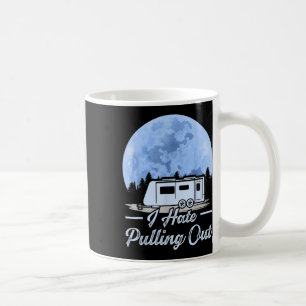 Caneca De Café Montanhas Rv Van Eu Odeio Sair Acampando