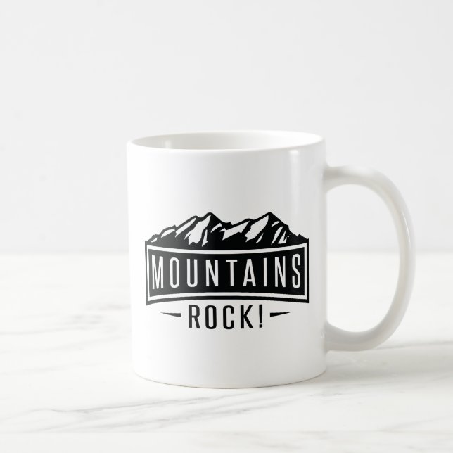 Caneca De Café Montanhas São Incríveis (Direita)