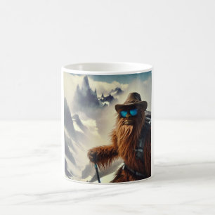 Caneca De Café Montanhas Sasquatch Hiking