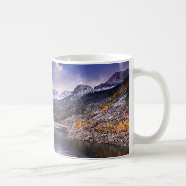 Caneca De Café Montanhas Sierra Nevada, Outono, CA (Direita)