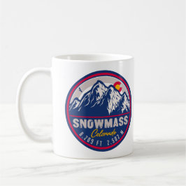 Caneca De Café Montanhas Snowmass Colorado Vintage Ski Souvenirs