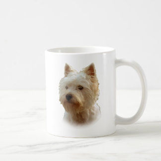 Caneca De Café Montanhas Terrier branco ocidentais
