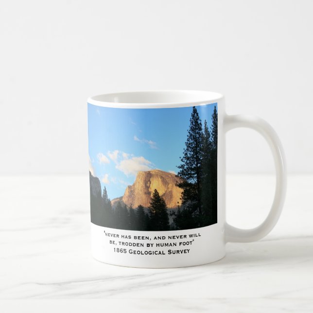 Caneca De Café Montanhas velhas, citações velhas (Direita)