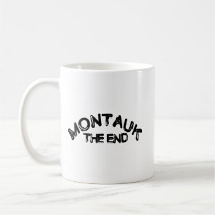 Caneca De Café Montauk O Fim Dia de Praia em Long Island Hamptons