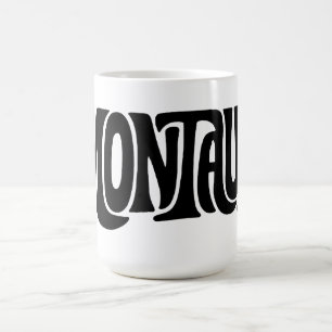 Caneca De Café Montauk vintage retro design New York Hamptons