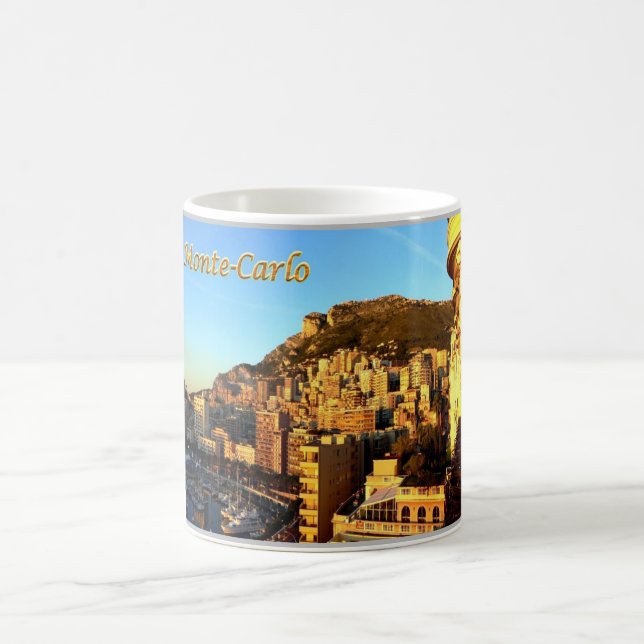 Caneca De Café Monte Carlo - Mônaco - Panorama - (Centro)
