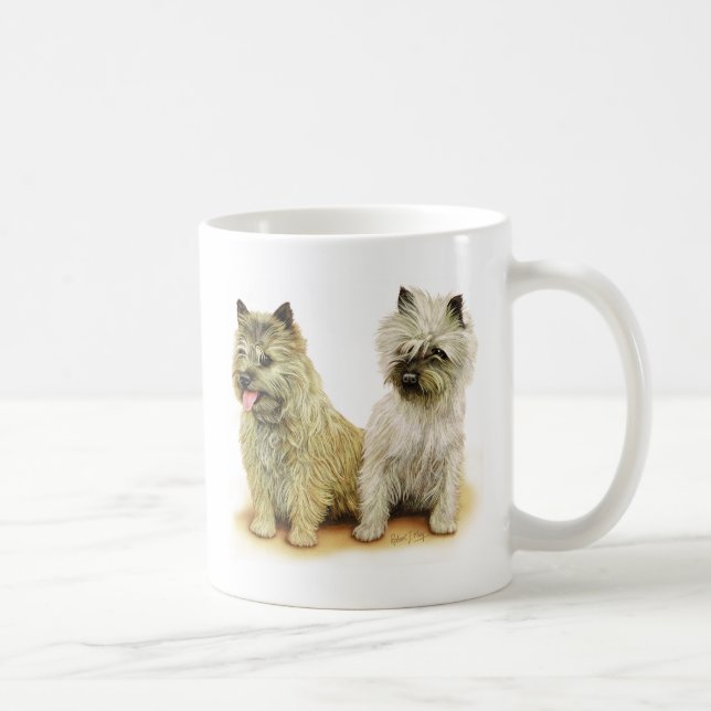 Caneca De Café Monte de pedras Terrier (Direita)