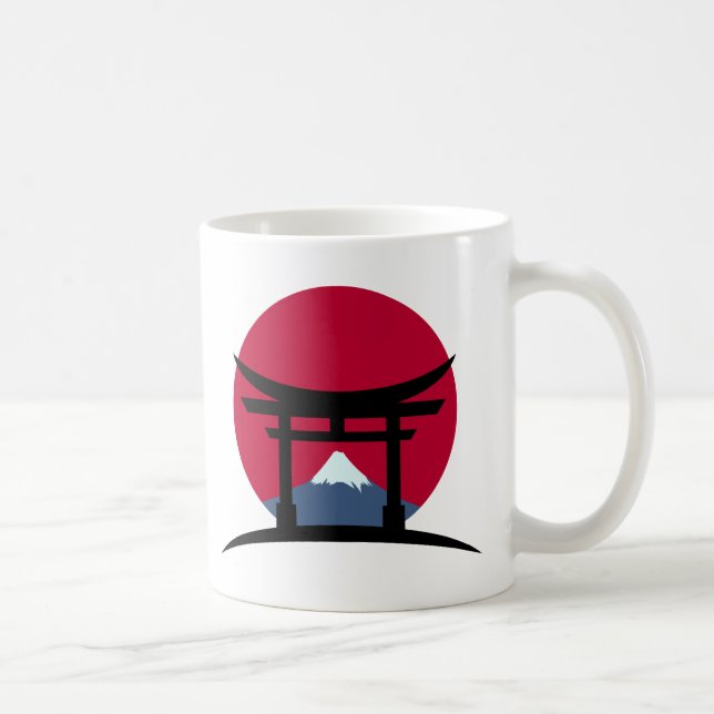 Caneca De Café Monte Fuji - Japão (Direita)