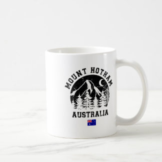 Caneca De Café Monte Hotham Victorian Alpes Austrália Ski Resort 
