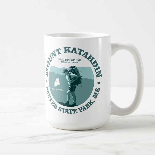 Caneca De Café Monte Katahdin (Direita)