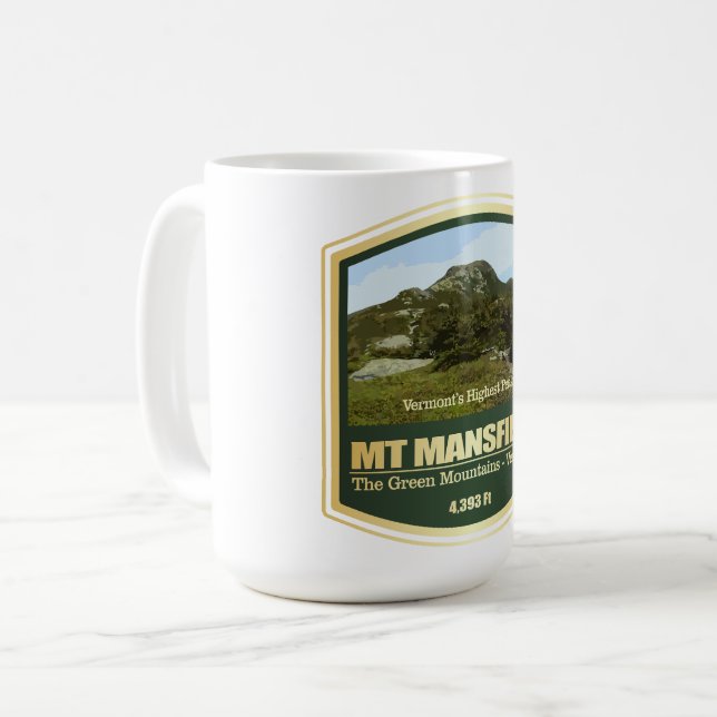 Caneca De Café Monte Mansfield (PF) (Frente Esquerda)