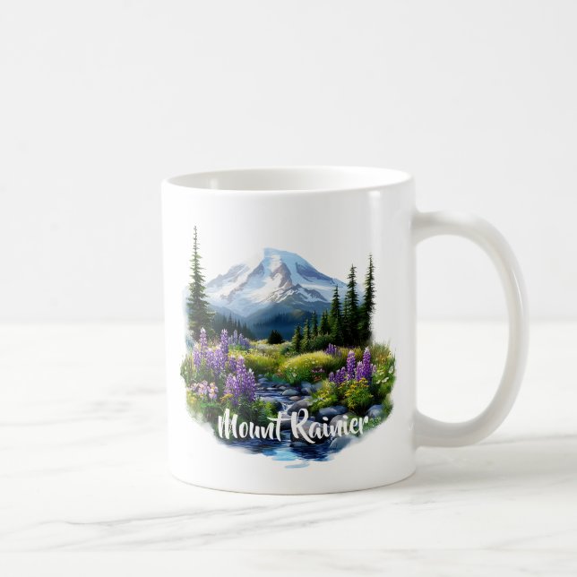 Caneca De Café Monte Rainier Coffee Mug (Direita)
