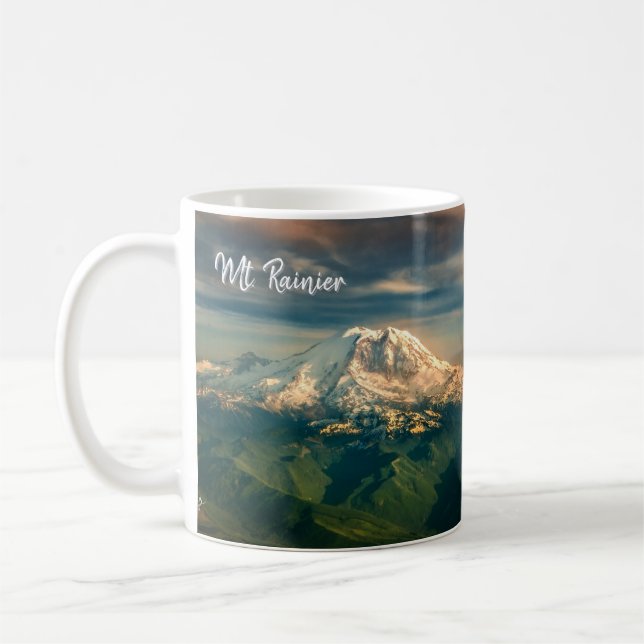Caneca De Café Monte Rainier National Park Washington (Esquerda)