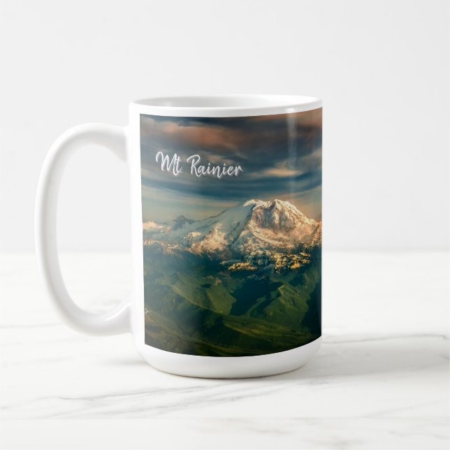 Caneca De Café Monte Rainier National Park Washington (Esquerda)