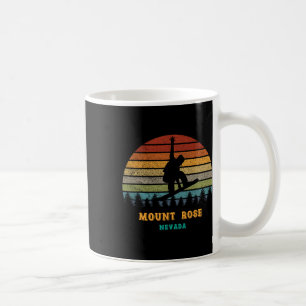 Caneca De Café Monte Rosa Tahoe Nevada Vintage Sun Snowboard S