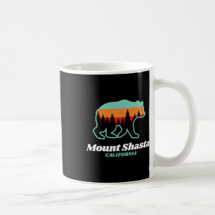 Caneca De Café Monte Shasta Califórnia Esqui Snowboard Urso