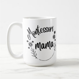 Caneca De Café Montessori mama