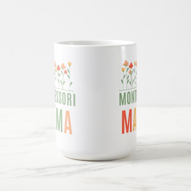 Caneca De Café Montessori Mom  (Centro)