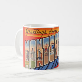 Caneca De Café Montgomery AL Retro Mug