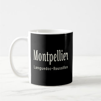 Caneca De Café Montpellier Languedoc-Roussillon França Reg