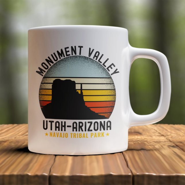 Caneca De Café Monument Valley Old Scenic Utah (Criador carregado)