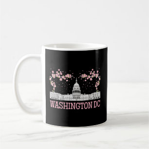 Caneca De Café Monumento do Flor de Cereja do Washington D