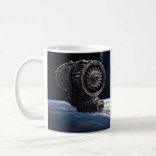 Caneca De Café Monumento do Núcleo Turbo Orbital