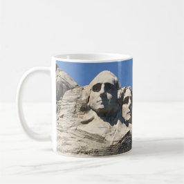 Caneca De Café Monumento nacional presidencial do Monte Rushmore