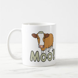 Caneca De Café Moo Cow