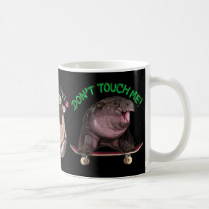 Caneca De Café Moo Deng Hippo da Tailândia