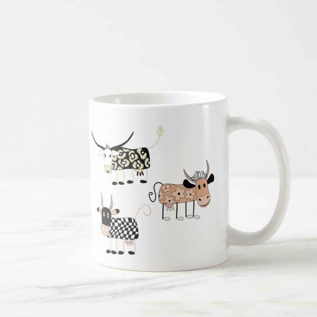 Caneca De Café Moo Mug (Direita)