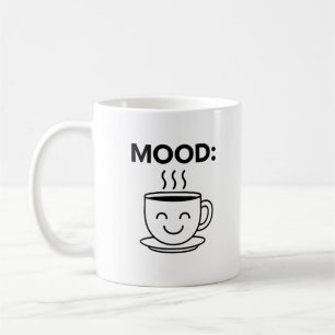 Caneca De Café Mood Mugged — Smiley face