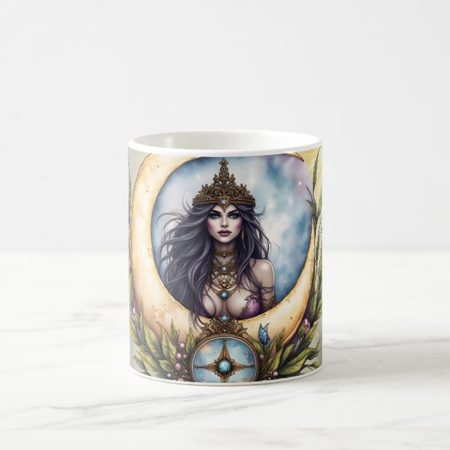 Caneca De Café Moon Priestess – Keeper of the Celestial Balance.  (Centro)