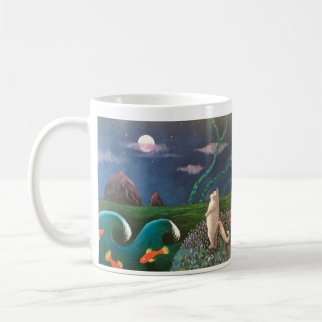 Caneca De Café Moon Salute (Esquerda)