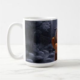 Caneca De Café Moonlit Porcelain Chimp