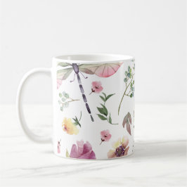 Caneca De Café 🌙 Moonlit Rosas: Uma Muça de Sangue Sonhador