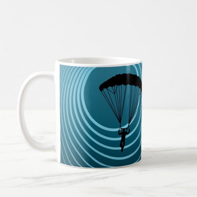 Caneca De Café moonshine o skydiver (Esquerda)
