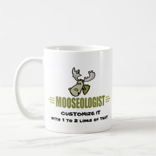 Caneca De Café Moose Engraçado