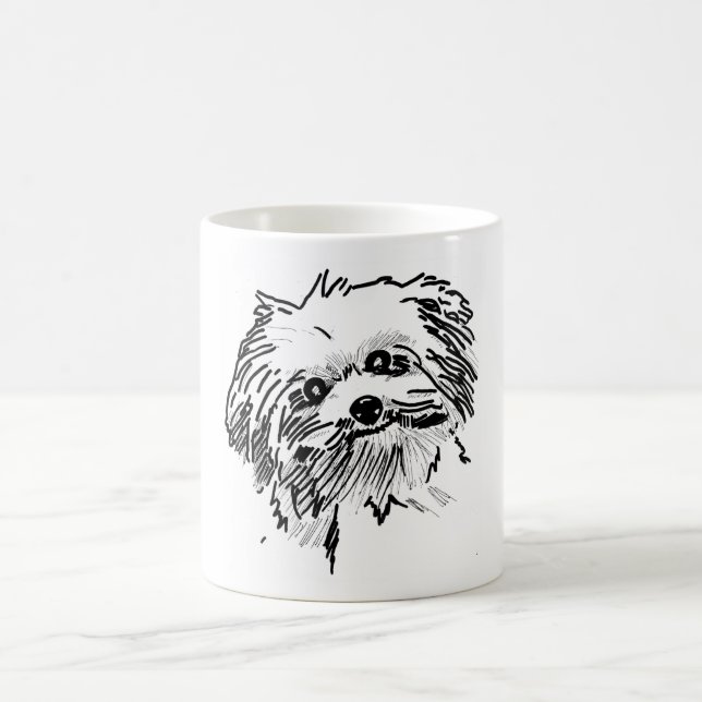 Caneca De Café Mop Dog (Centro)
