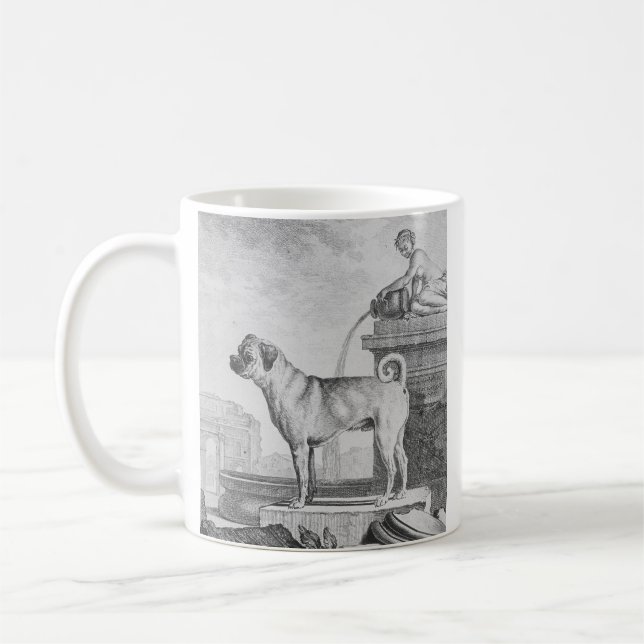 Caneca De Café Mops Mug (Esquerda)