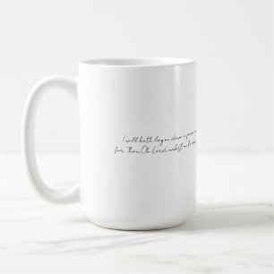 Caneca De Café Morada segura esboço floresta à mão livre sopa