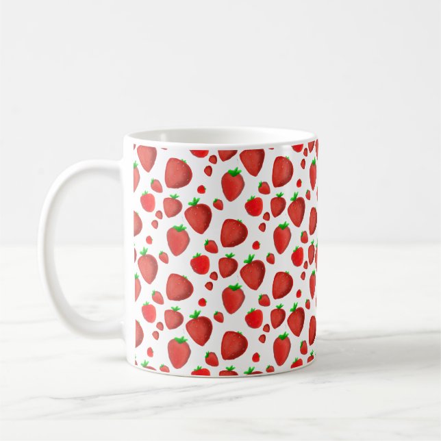 Caneca De Café Morango (Esquerda)