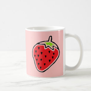 Caneca De Café Morango
